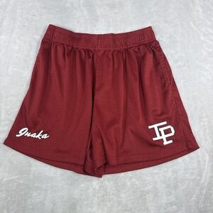 INAKA POWER shorts Size XL Maroon Mesh Gym Short